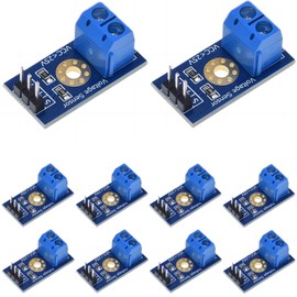 WWZMDiB Voltage Detection Module DC 025V Voltage Sensor for Arduino (10Pcs)