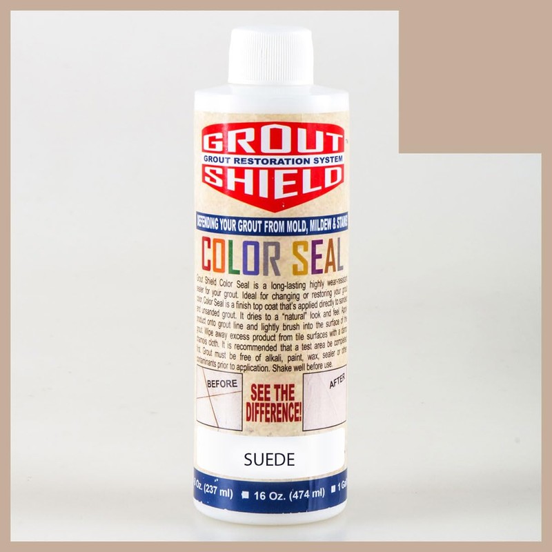Grout Shield Grout Restoration System- Repair Cracks Clean Match Change