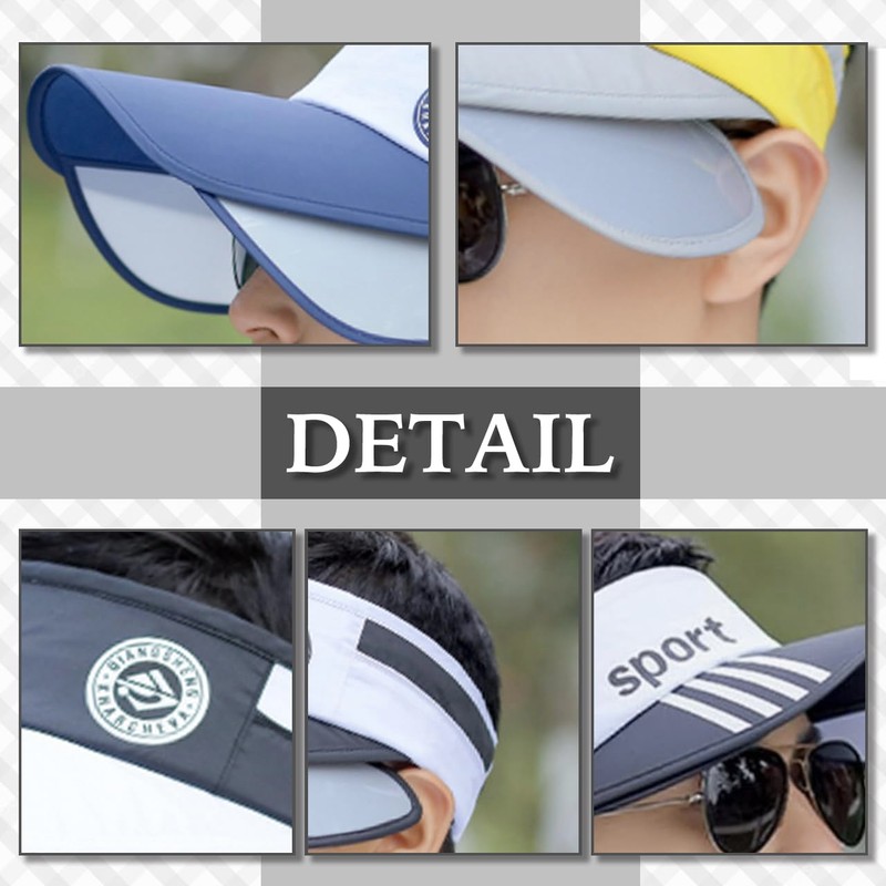 Chrome Crane CB419 Sun Visor, Hat, Logo, Brim, Retractable, Sunshade,