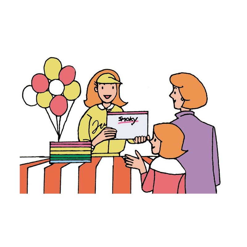 リヒトラブ クリアケース ポーチ 半透明 スモーキィ マチ付 B6 水 F271ミズ