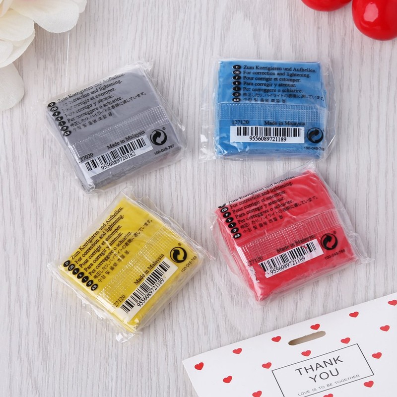 FATTERYU Kneaded Rubber Art Sketch Drawing Eraser Pencil Pastel Pencil
