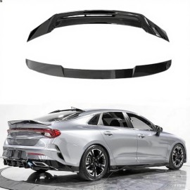 industrial-om 2021-2024 Kia K5 R Style Gloss Black Rear Trunk Lid Spoiler Wing+Rear Spoiler