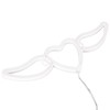 Heart Shaped Neon Light Safe Energy Saving Dual Power Heart