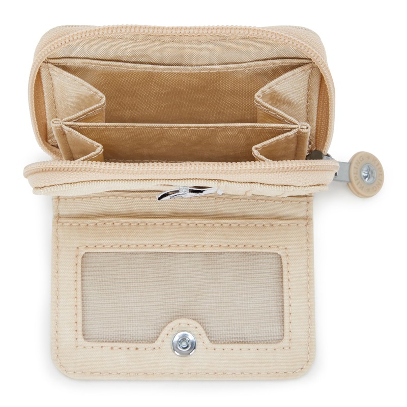 Kipling Female Tops Wallets, Sparkled Beige, Unit size