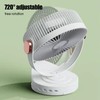 Fan with Clip - Table Fan,8-Inch Hangable Adjustable-Speed Quiet USB