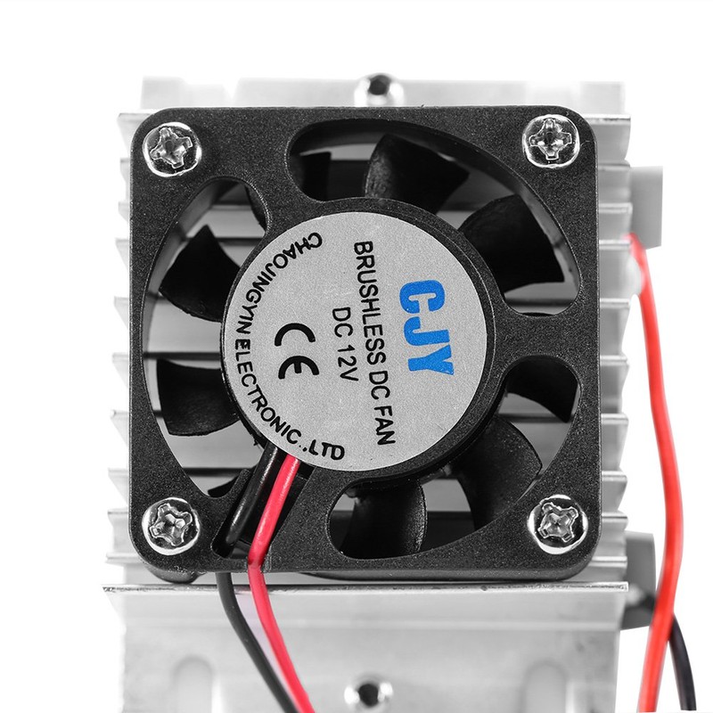 12V 120W Dual-Core Thermoelectric Cooler Peltier Refrigeration Cooling System Kit