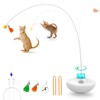 Oxawo Interactive Cat Toys Indoor Cats Toy Automatic Moving Feather