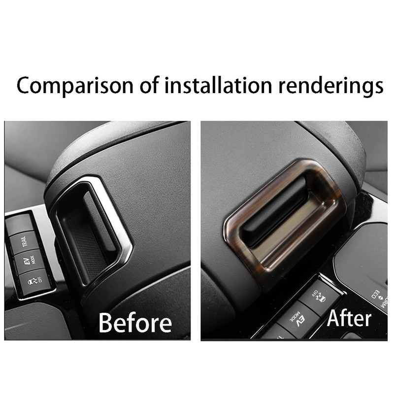 KELEIMAI Car Accessories Fit for Toyota Highlander 2021-2025 Interior Armrest