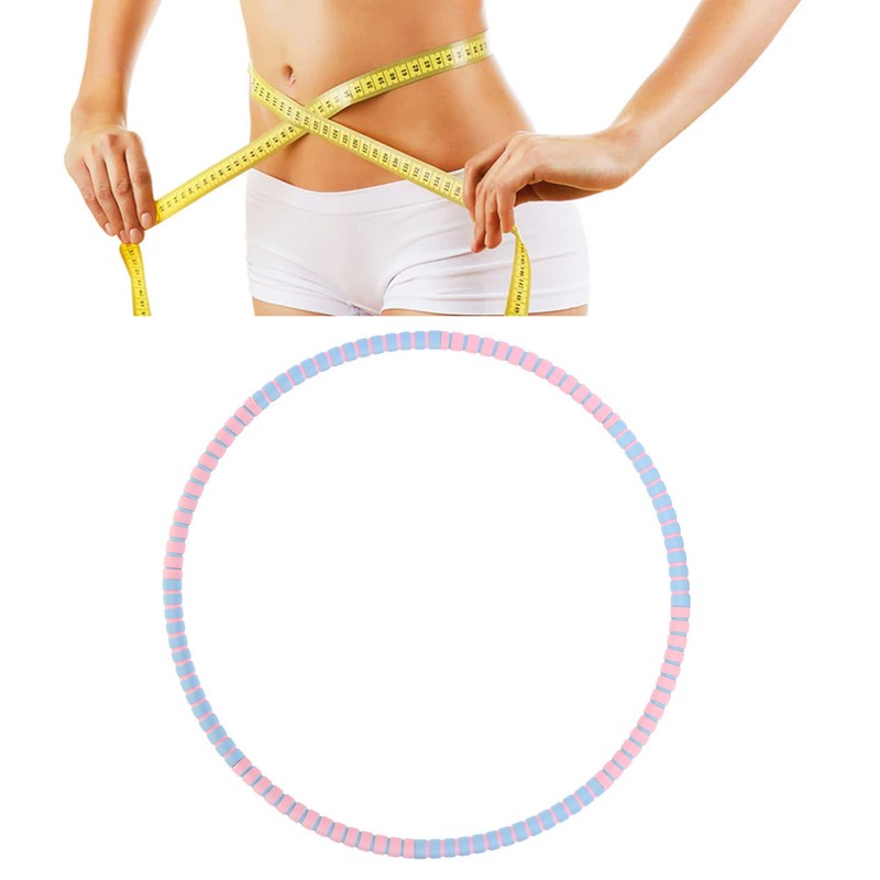 Hula Ring Detachable Stainless Steel Sponge Quickly Tighten Belly Weighted