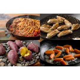 River Lite K1218 Ultra Iron Frying Pan, 7.1 inches (18 cm), Iron Nitride Treatment, Induction Compatible, Rust Resistant, Wok