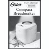 Oster 5858 Bread Maker Machine Owner & Recipe Manual(Only!) 24