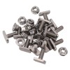 T Bolt Set M8x20mm T Slot Drop-in Bolt Hammer Head