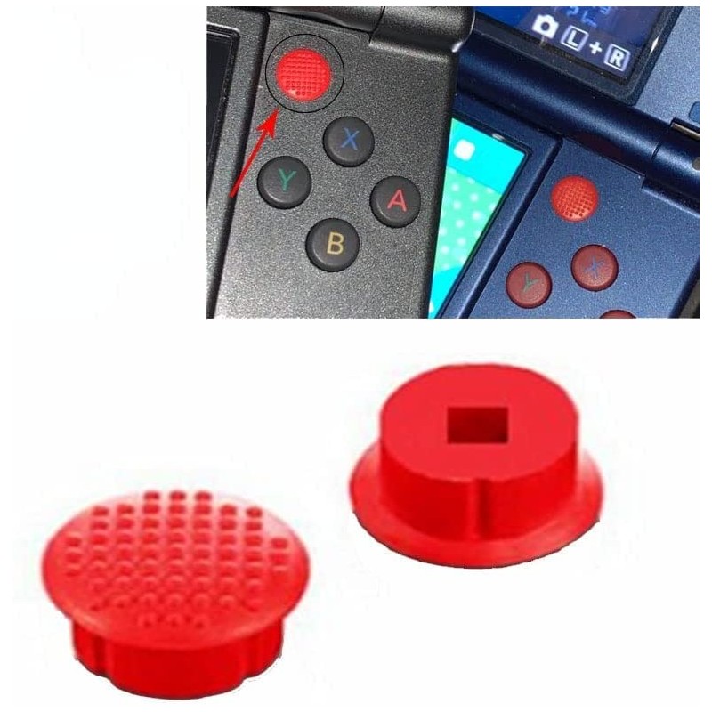 Right Joystick C Stick Circle Pad Button Grip Cap Cover