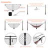 ALUCKY Hammock Net Camping Mosquito Net, No See Ums &