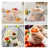 Ycsst 12 Pack Reusable Cotton Mesh Produce Bags - 100%