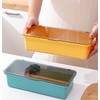 Plus Nao Cutlery Case, Organizer, Storage Box, with Lid, Drainer,