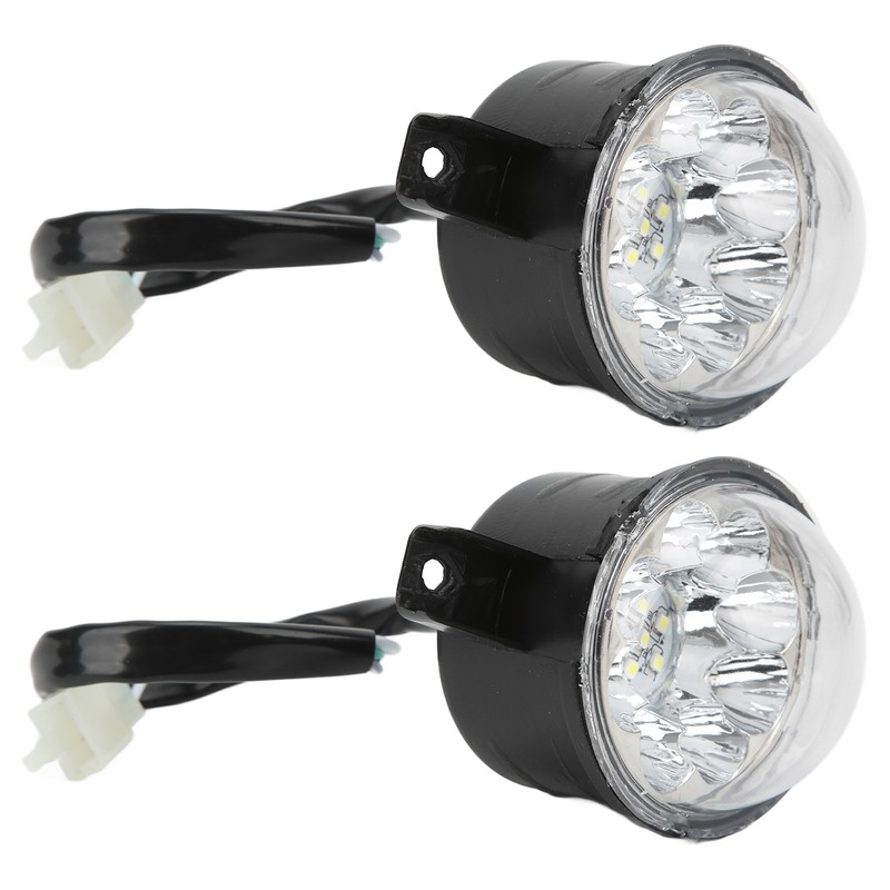 12V 14 LEDs Front Head Light Lamp 3 Wire Buckle