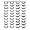 Favorbeauty 6 Pares Pestañas Mink Hair 3d Eyelash Maxima Calidad