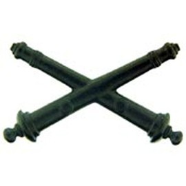 EagleEmblems P10451 PIN-Army,Artillery,Field (Subdued) (1.5'')