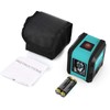 Laser Level, Kiprim LV1R Cross Laser Level Dual Line Vertical/Horizontal