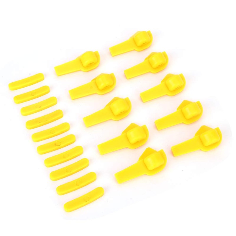 Pissente ABS Plastic Tire Changer Mount Protector, 20 Pieces Rim
