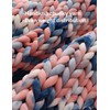YnM Weighted Blanket, Handmade Chunky Knitted Design, Soft and Cozy,