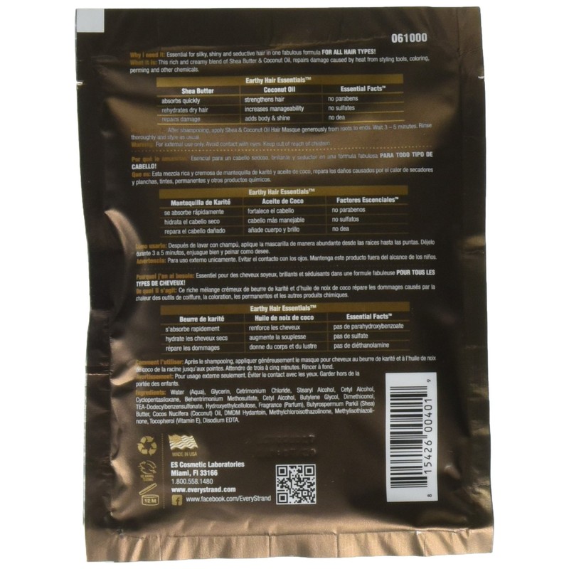 Every Strand Every Strand Shea & Coconut Oil Packettes 1.75