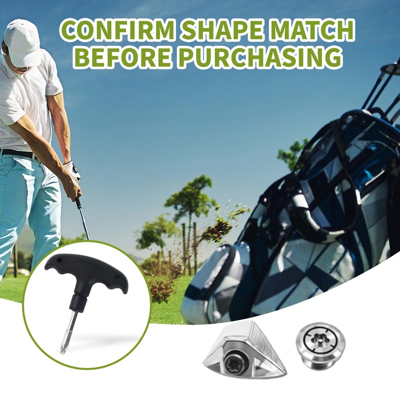 MCSDFN Golf Wrench Tool with Plastic Handle, Stainless Steel Golf
