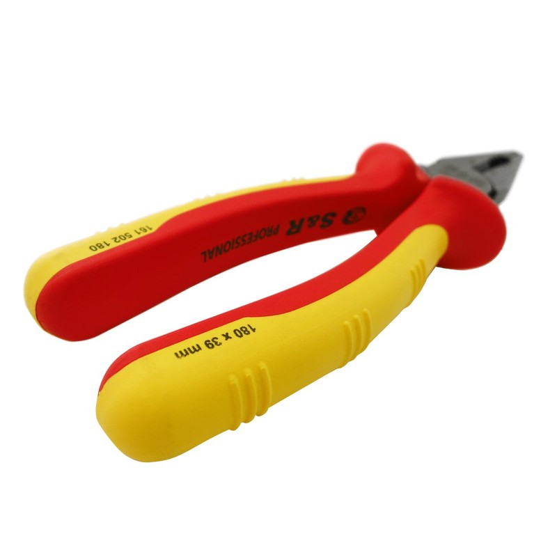 S&R VDE - Combination Insulated Pliers 180mm 1000V Universal Pliers,