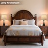 Hikczc Touch Table Lamp for Living Room Bedroom, 21" Table