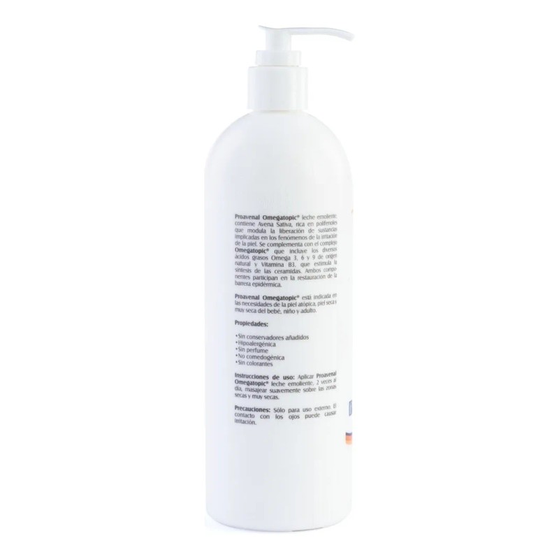 Proavenal Omegatopic Leche Emoliente Hidratante 500ml