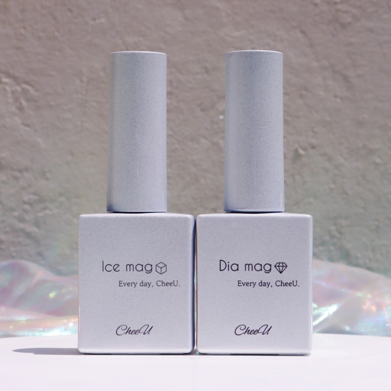 cure Healing Ice Mag Dia Mag Transparent Magnetic Gel 2-piece