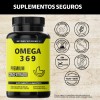 Omega Contenido Alto Capsulas Dha Epa Ácido Alfa Linoléico Salmon