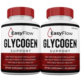 Gold Nutra Gold Nutra (2 Pack) EasyFlow Blood Support Capsules, Easy Flow Glyco Pills, Glyco Optimizer Capsules Glycogen Supplement, 2 Months Supply