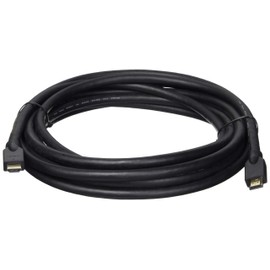 Monoprice 4K High Speed HDMI Cable - 4K@60Hz, 18Gbps, HDR, CL2 In-Wall Rated, No Logo, 20ft, Black - Pack of 3