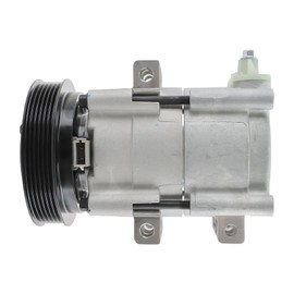 Rayten 58176 Air Conditioner AC Compressor with Clutch, Compatible with Ford Focus 2003-2007, Replace# CO35110C