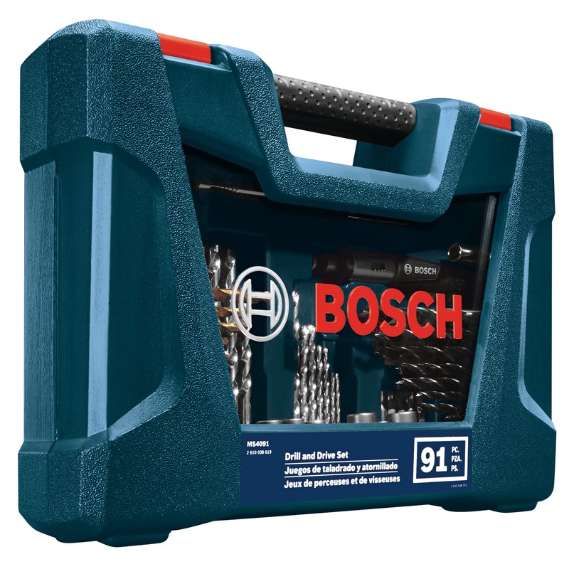 BOSCH MS4091 91-Piece Drilling and Driving Mixed Set with Included