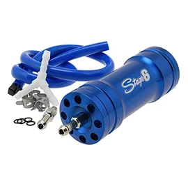 Boost Bottle for Stage6, Anodised, Including Mounting Kit, Blue