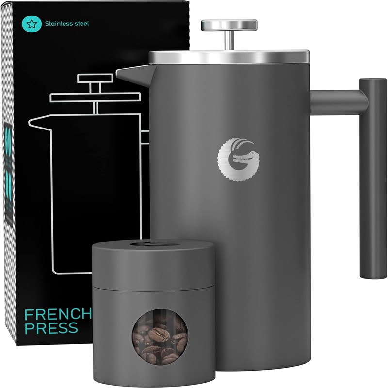 Coffee Gator 304 Grade Stainless Steel French Press Coffee Maker