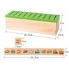 DANNI Montessori Multi-Function Knowledge Classification Box Children Digital Shape Fruit