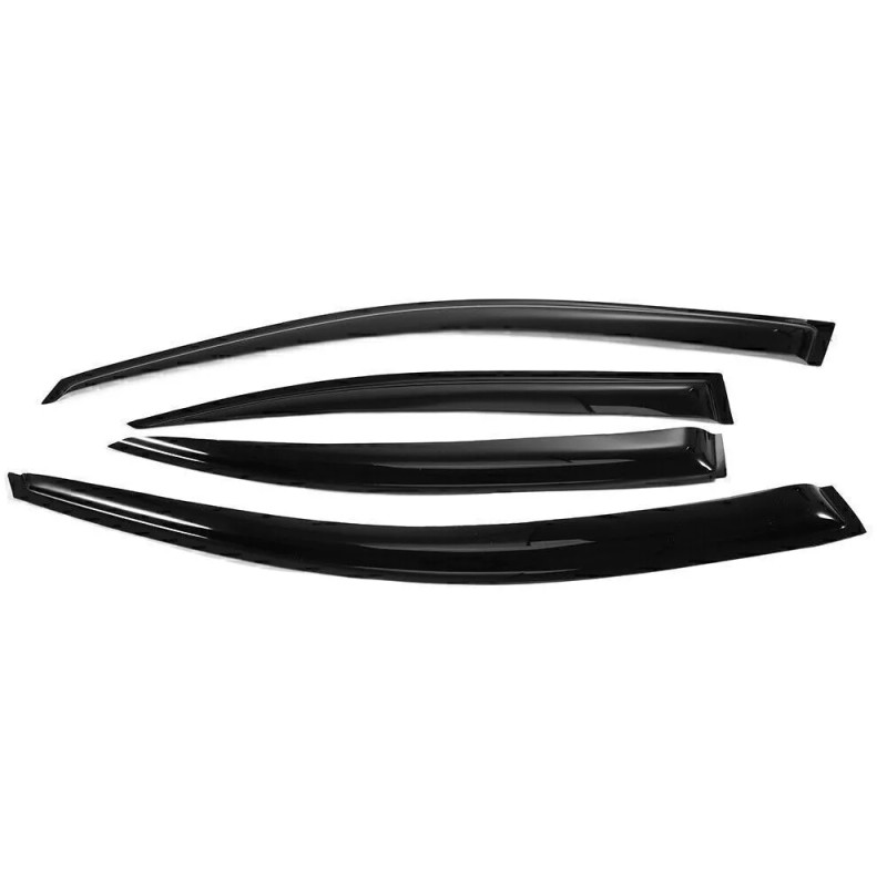 Gearzaar Window Visor Vent Rain Guard Deflector For 2006-2012 Lexus