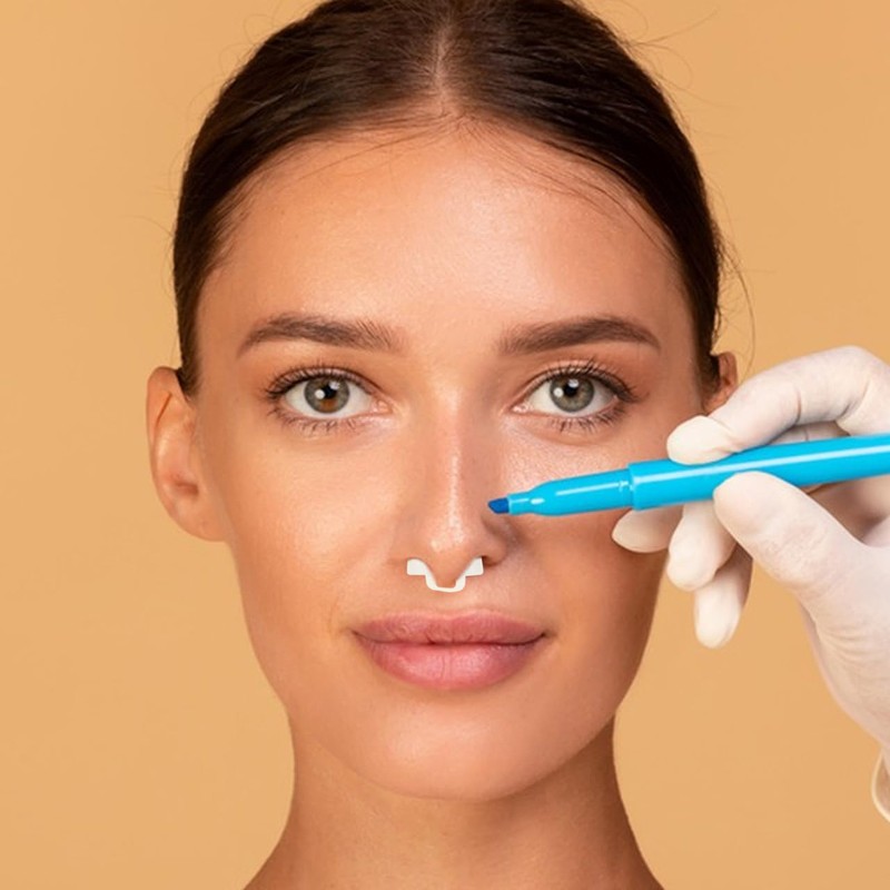 TOVINANNA Nostril Retainer Nose Pad Nose Internal Support Protector for