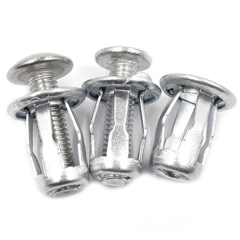 SaveSooo 8pcs Turnnut Rivet Nut Fixing Screw Petal Nut Expansion