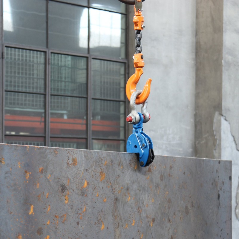 Amarite Vertical Plate Clamp, 1760lbs Plate Lifting Clamp,0.8T，Jaw Opening up