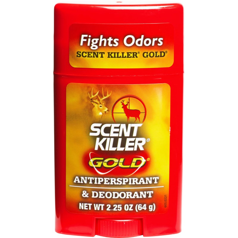 Scent Killer Gold Unscented Deodorant and Antiperspirant for Hunting Scent