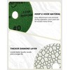 Panfreet 4"/100mm 4 Step Polishing Diamond Pads,Granite Polishing Pads Wet