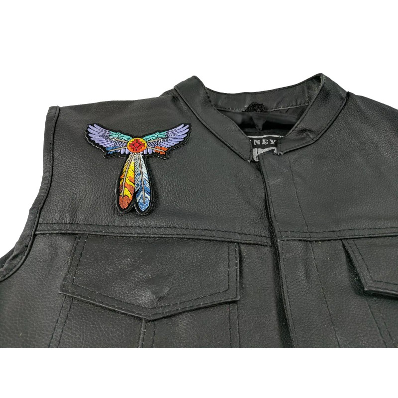 Ivamis Winged Feathers Patch - 4x4 inch - P5706