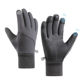 CRAZY SHARK Cycling Gloves Warm Winter Gloves Touchscreen Sports Gloves Cycling Gloves Windproof Non-Slip Gloves for Men Women for Cycling Running Jogging Hiking