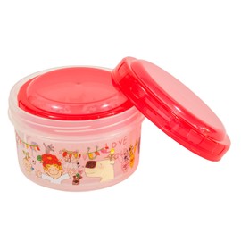 Greeting Life RYL-956 Coco-chan Greeting Life Round Container, Set of 2, Red Coco Friends