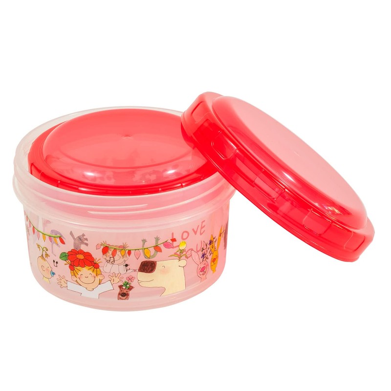 Greeting Life RYL-956 Coco-chan Greeting Life Round Container, Set of